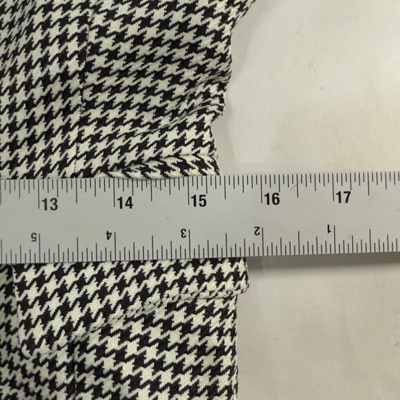 Jason Wu M Womens Houndstooth Wrap Mini Dress Black White NWOT - Picture 7 of 11